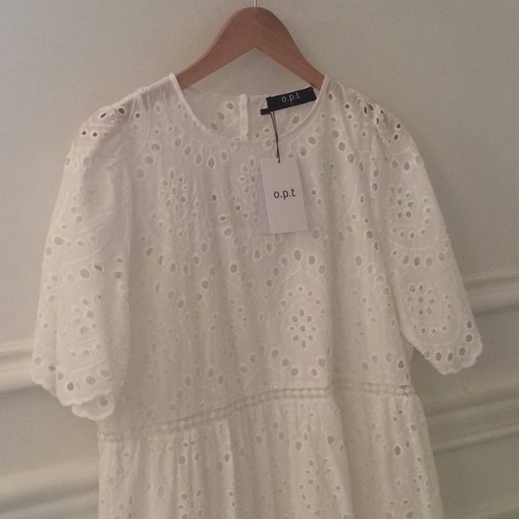 opt eyelet dress